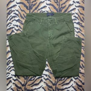 J. Crew Green Chino Pants